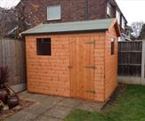 9' x 7' Hipex Shed with Extra Side Window