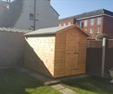 Sheds_ A 9ft x 6ft Apex shed we manufactured and fitted Long Eaton
