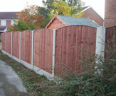 F28 - Convexed Feather Edged Fence Panels