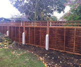 F39 - Fencing with Concrete Spur Posts