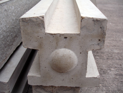 3 Way Concrete Post