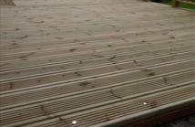Pressure Treated Green Timber Decking