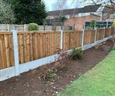 4ft high fencing fitted in Toton. 29.01.19