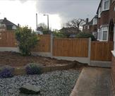 4ft high fencing fitted in long eaton