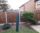 6ft high fence fitted in Long Eaton 2nd October 2018