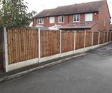 6ft high fence fitted in long Eaton. 16th august 2018