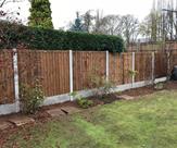 6ft high fencing fitted in Beeston.