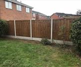 6ft high fencing fitted in Long Eaton 19th September 2018