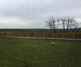 A fence we erected in Keyworth. These are our picture framed feather edged fence panels.