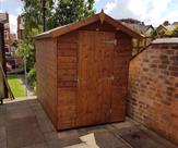 Apex shed 7ft x 5ft no windows 2017
