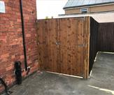 Double gates fitted in Sawley