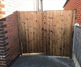 Double matchboard gates fitted in Long Eaton.