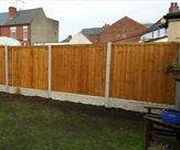Fences_ September 2015 Premium Feather Edge Panels fitted in Long Eaton