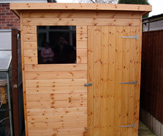 SS01 - 6ft x 4ft Pent Shed
