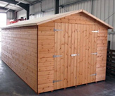 Apex Shed/Garage Double Doors 20ft x 9ft