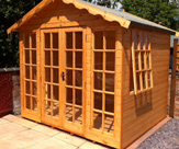 SS38 - 8ft wide x 7ft deep summerhouse