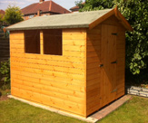 SS39 - 8ft x 6ft Apex Shed