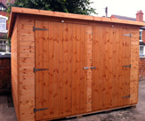 SS41 - Two door shed pent shed