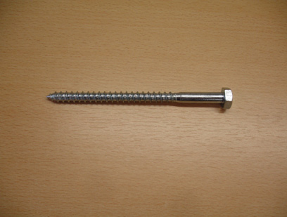 6" Coach Screw